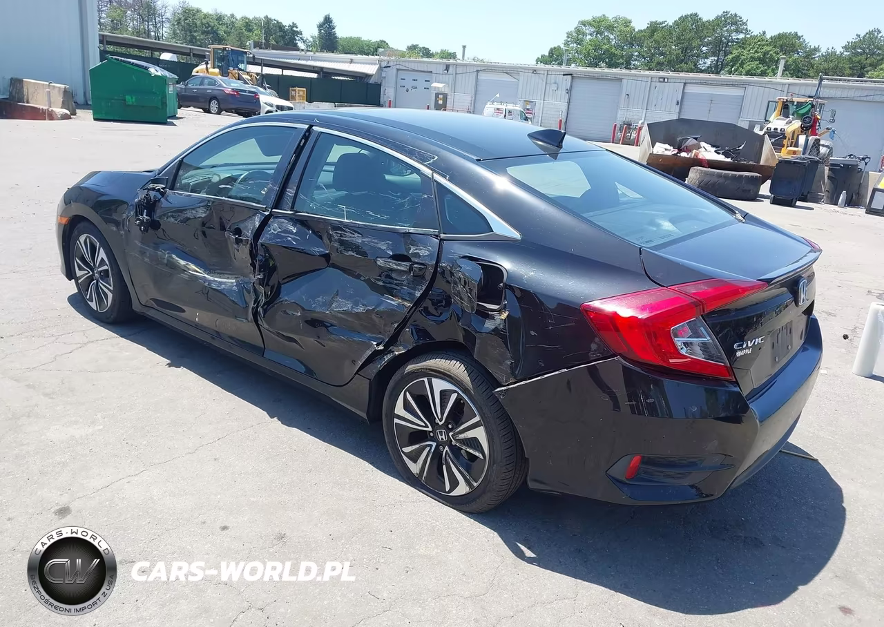 2018 Honda Civic Ex-L VIN:2HGFC1F76JH644886 - 3