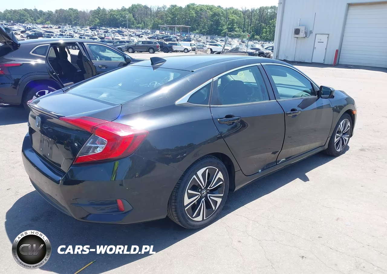 2018 Honda Civic Ex-L VIN:2HGFC1F76JH644886 - 4