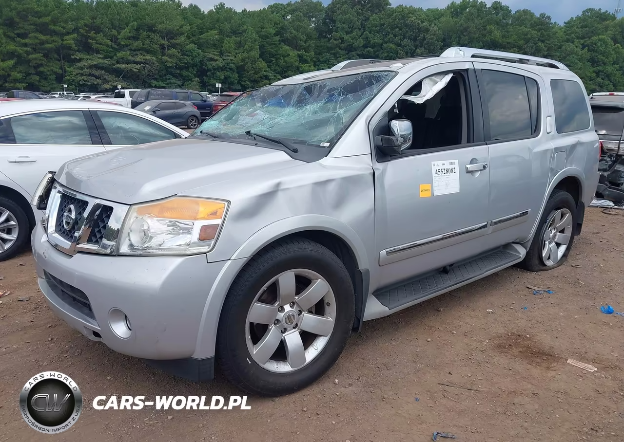 2011 Nissan Armada Sl VIN:5N1BA0ND4BN623253 - 2