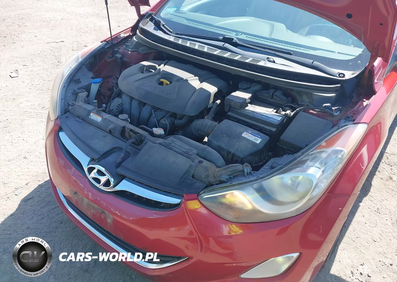 2012 Hyundai Elantra Gls (Ulsan Plant) VIN:KMHDH4AE6CU194652 - 10