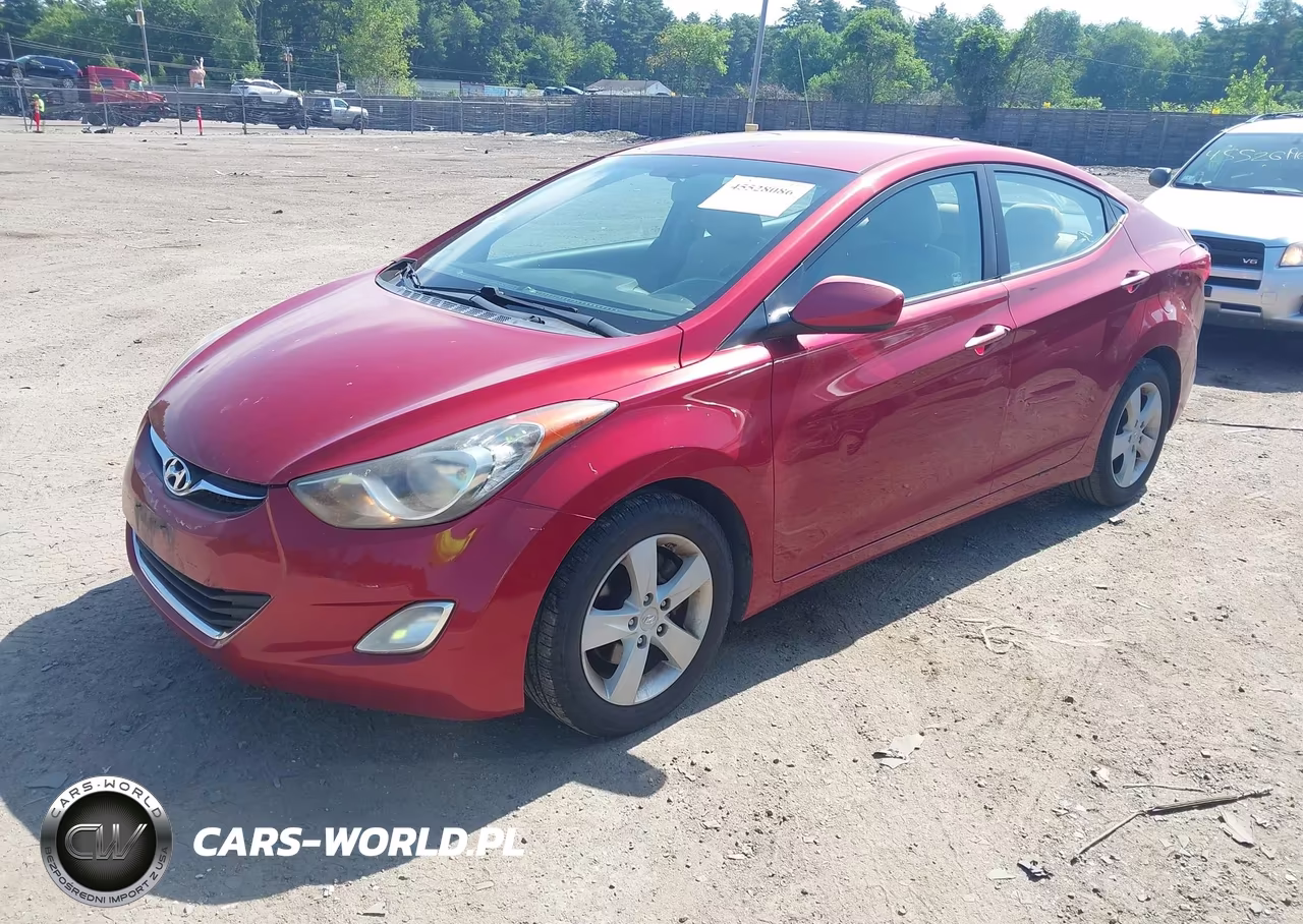 2012 Hyundai Elantra Gls (Ulsan Plant) VIN:KMHDH4AE6CU194652 - 2