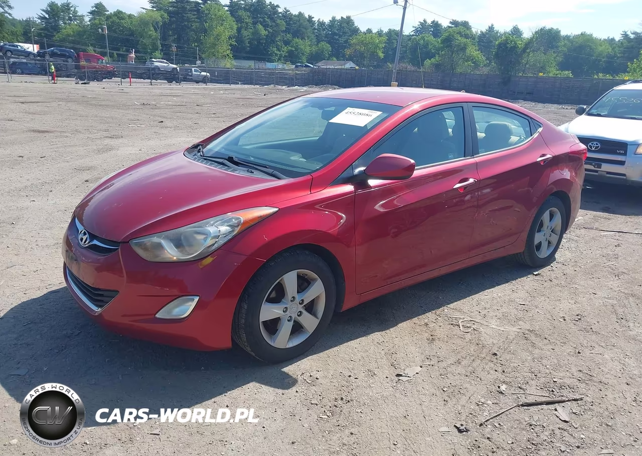 2012 Hyundai Elantra Gls (Ulsan Plant) VIN:KMHDH4AE6CU194652 - 6