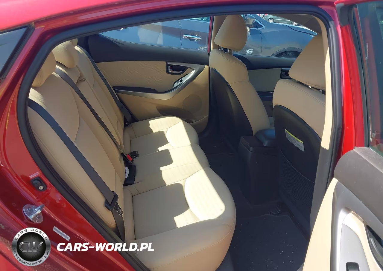 2012 Hyundai Elantra Gls (Ulsan Plant) VIN:KMHDH4AE6CU194652 - 8