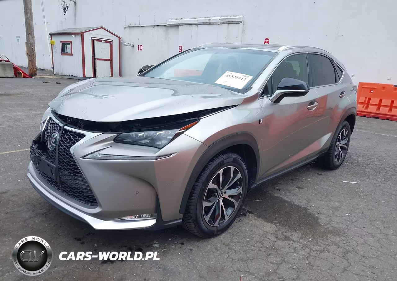 2015 Lexus Nx 200T F Sport VIN:JTJBARBZ7F2045842 - 2