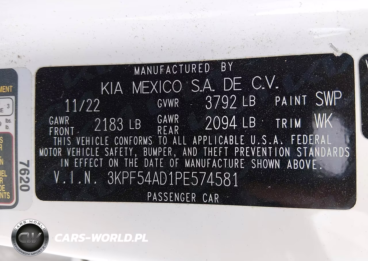 2023 Kia Forte Gt-Line VIN:3KPF54AD1PE574581 - 9