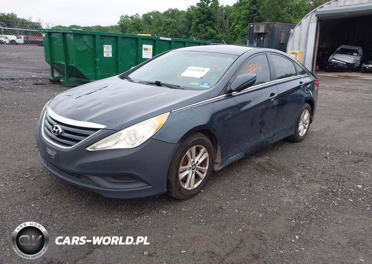 2014 Hyundai Sonata Gls VIN:5NPEB4AC9EH886152 - 2