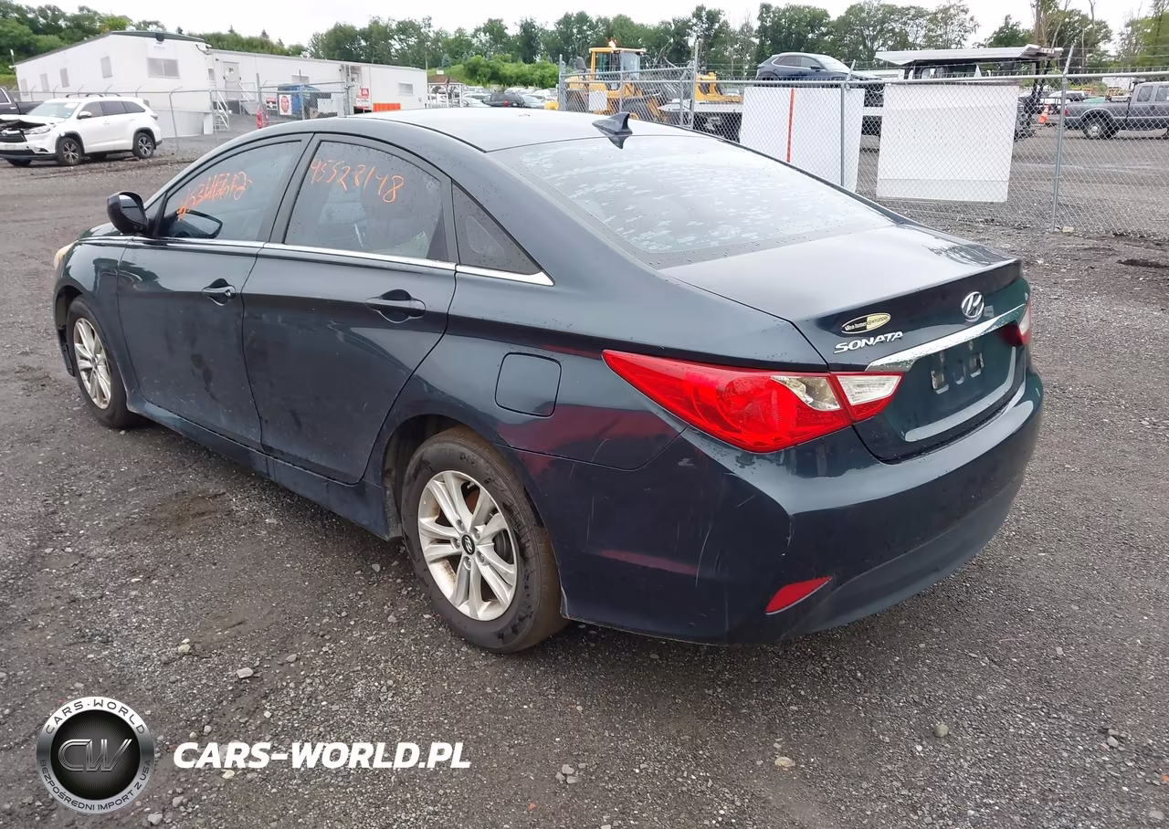 2014 Hyundai Sonata Gls VIN:5NPEB4AC9EH886152 - 3