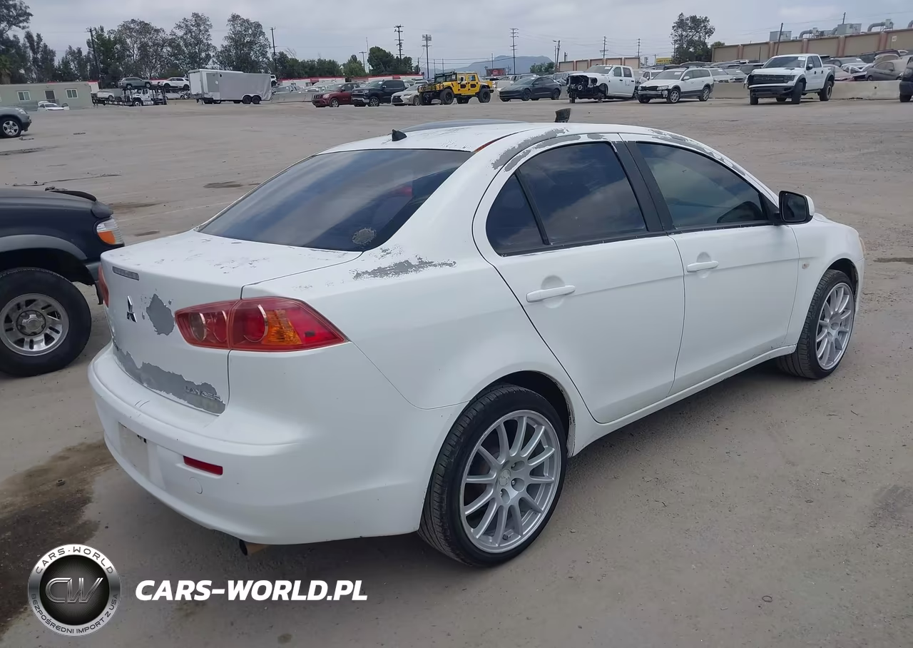 2008 Mitsubishi Lancer De-Es VIN:JA3AU26U28U032305 - 4