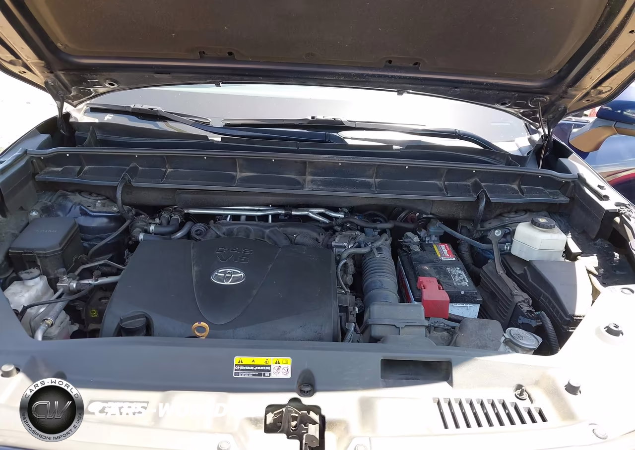 2021 Toyota Highlander L VIN:5TDCZRAH3MS043200 - 10
