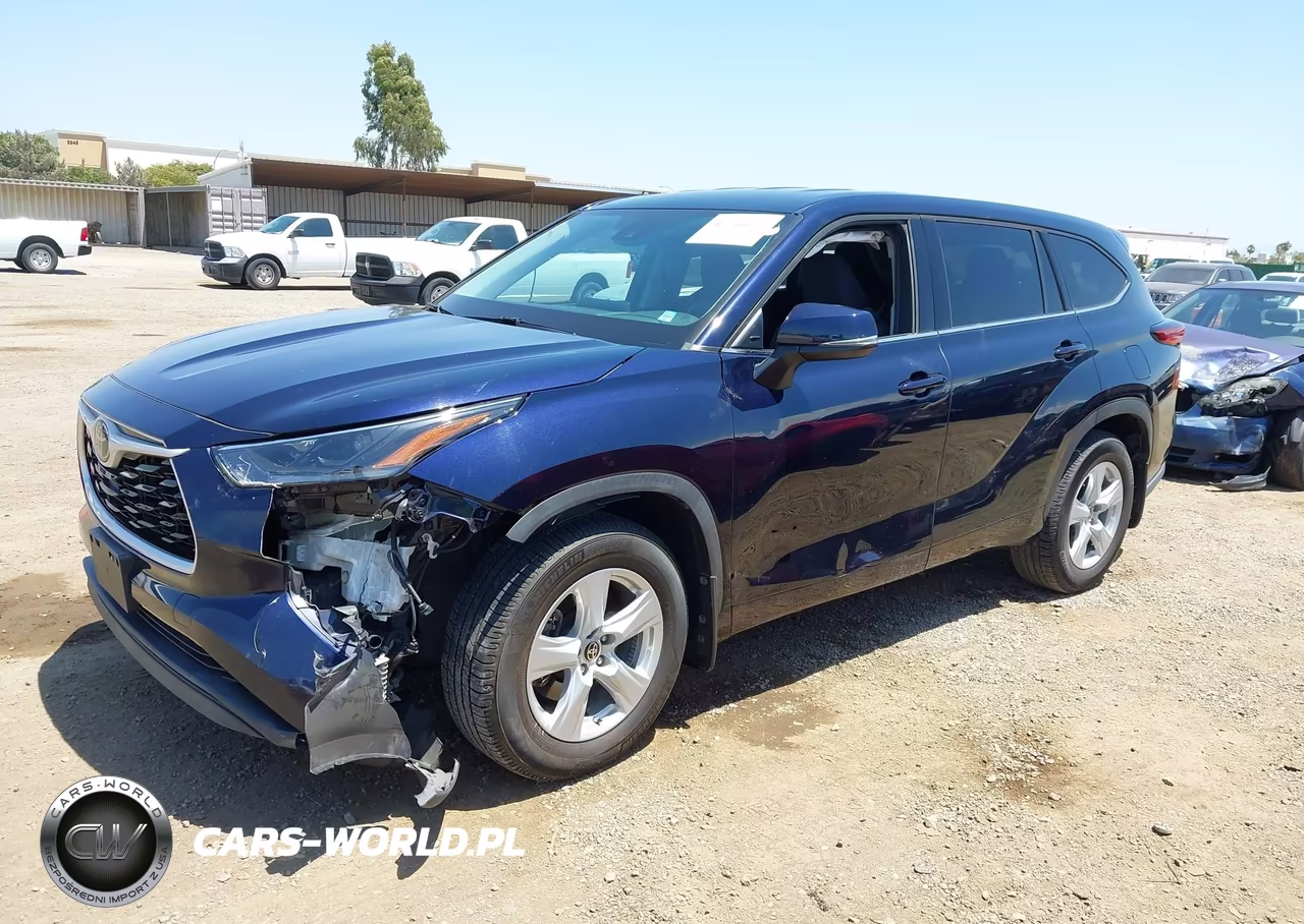 2021 Toyota Highlander L VIN:5TDCZRAH3MS043200 - 2