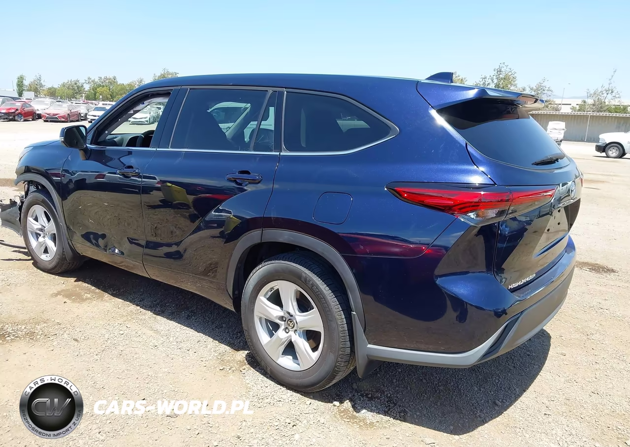 2021 Toyota Highlander L VIN:5TDCZRAH3MS043200 - 3