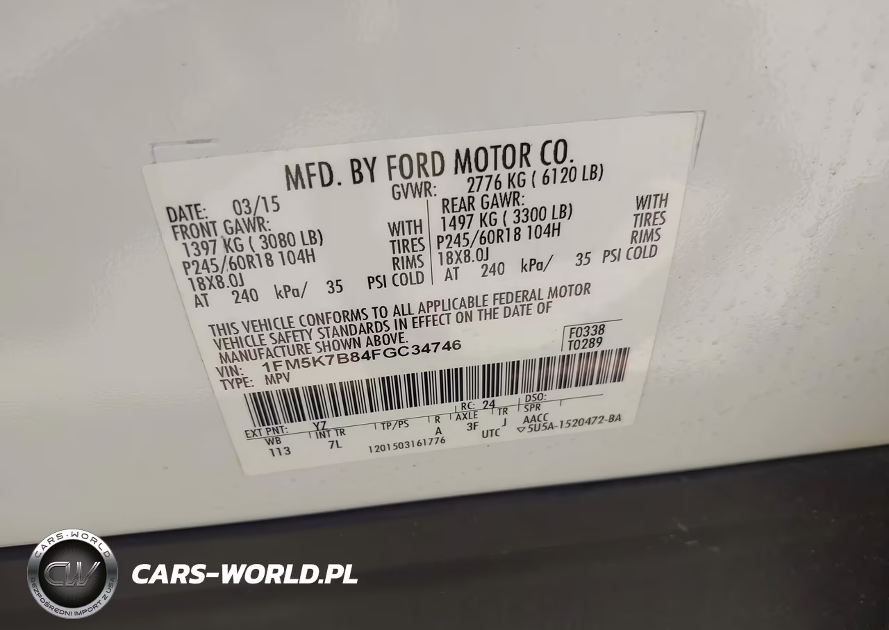 2015 Ford Explorer VIN:1FM5K7B84FGC34746 - 9