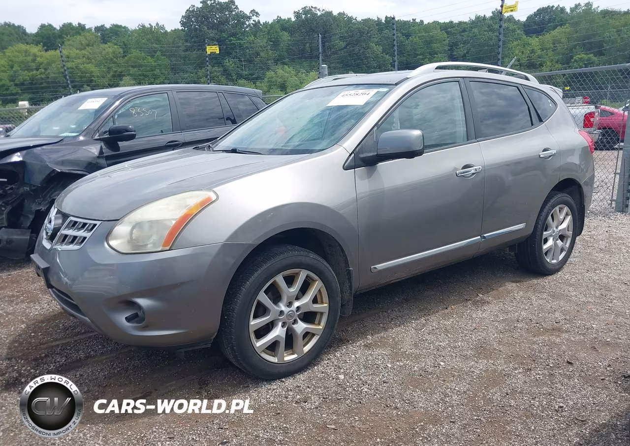 2012 Nissan Rogue Sv W-Sl Pkg VIN:JN8AS5MV9CW395111 - 2