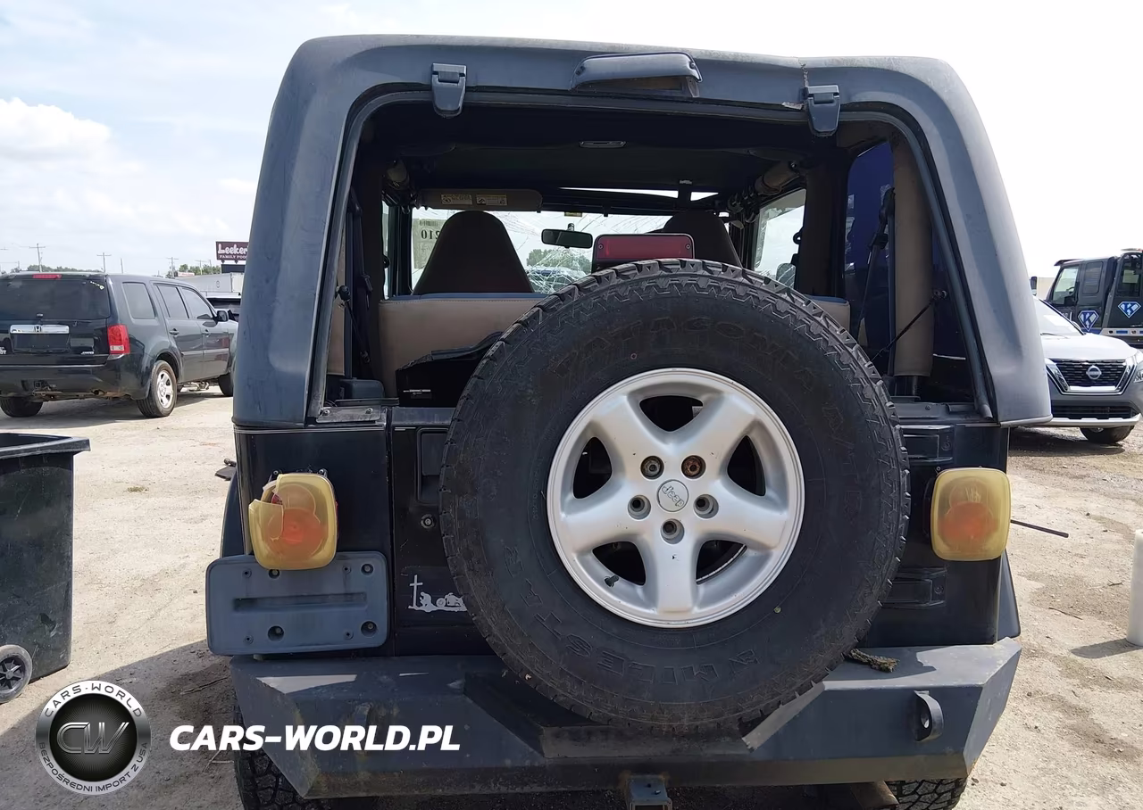 2000 Jeep Wrangler Sahara VIN:1J4FA59S8YP792615 - 16