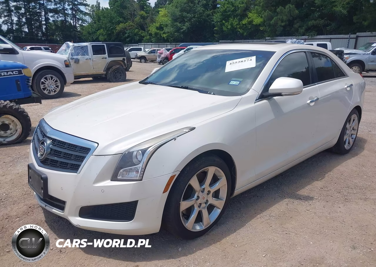2013 Cadillac Ats Luxury VIN:1G6AB5RXXD0133837 - 2