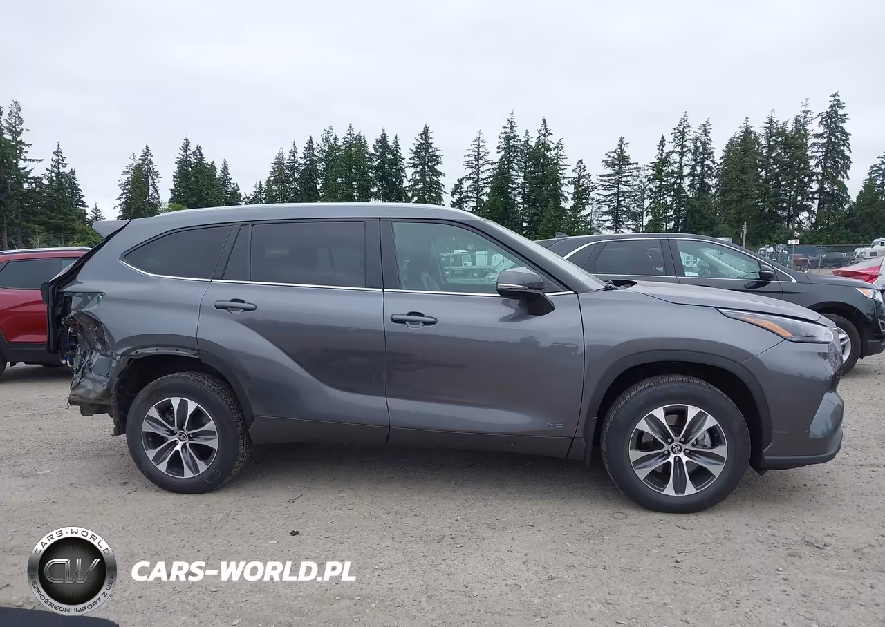 2024 Toyota Highlander Hybrid Xle VIN:5TDKBRCH1RS626112 - 14