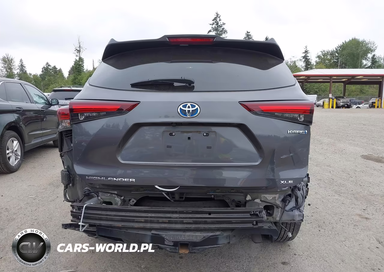 2024 Toyota Highlander Hybrid Xle VIN:5TDKBRCH1RS626112 - 17
