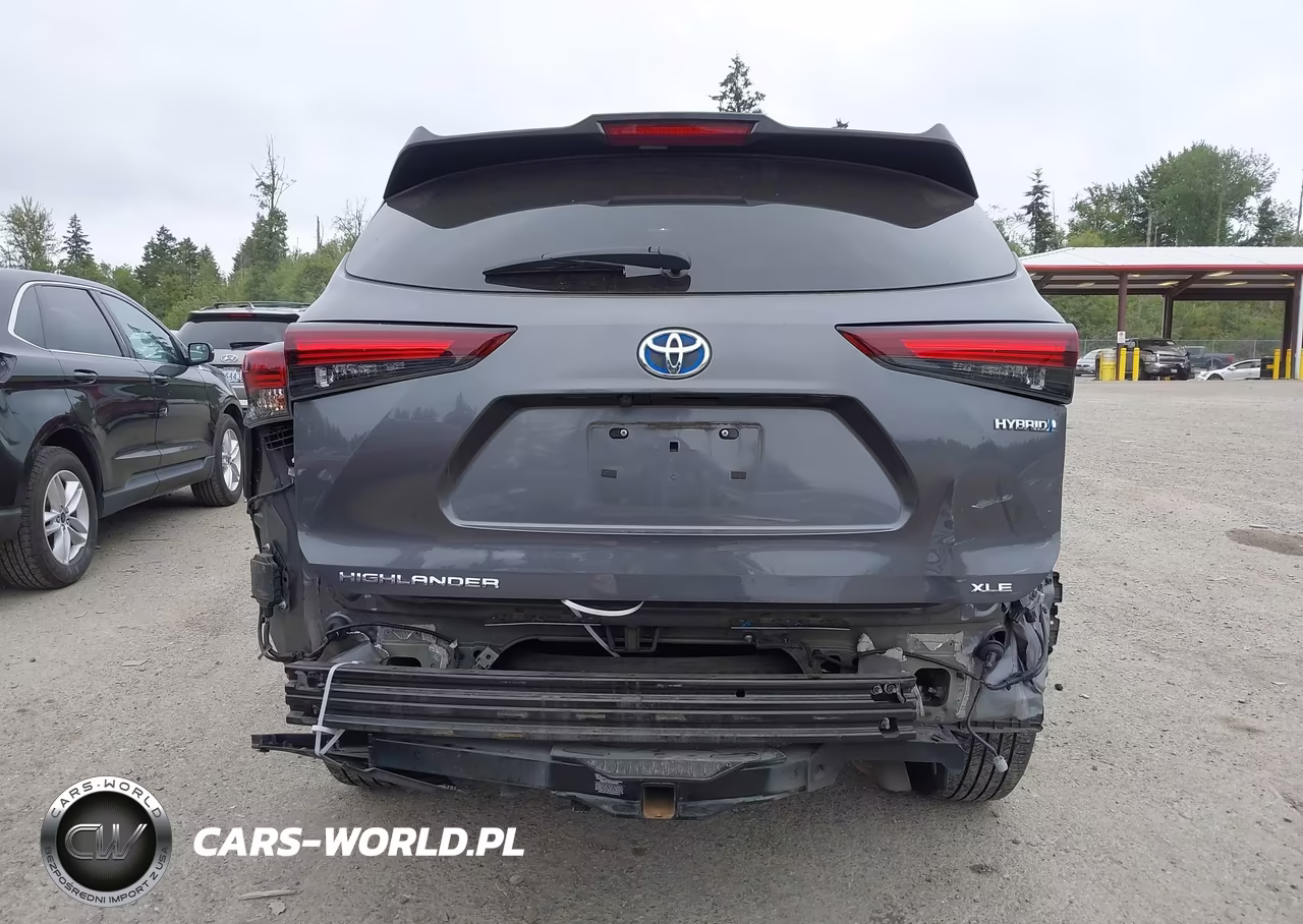 2024 Toyota Highlander Hybrid Xle VIN:5TDKBRCH1RS626112 - 19