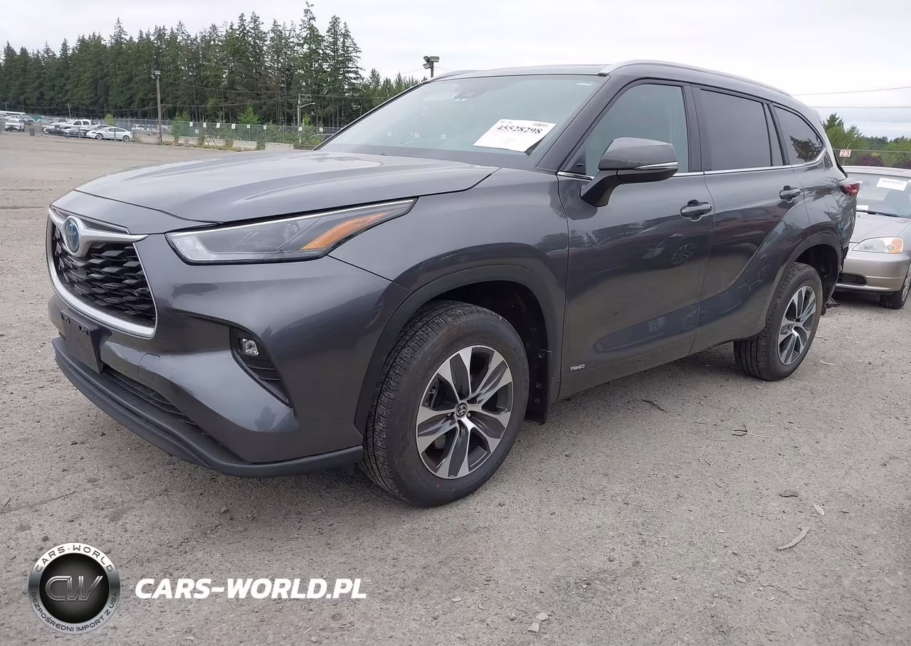 2024 Toyota Highlander Hybrid Xle VIN:5TDKBRCH1RS626112 - 2