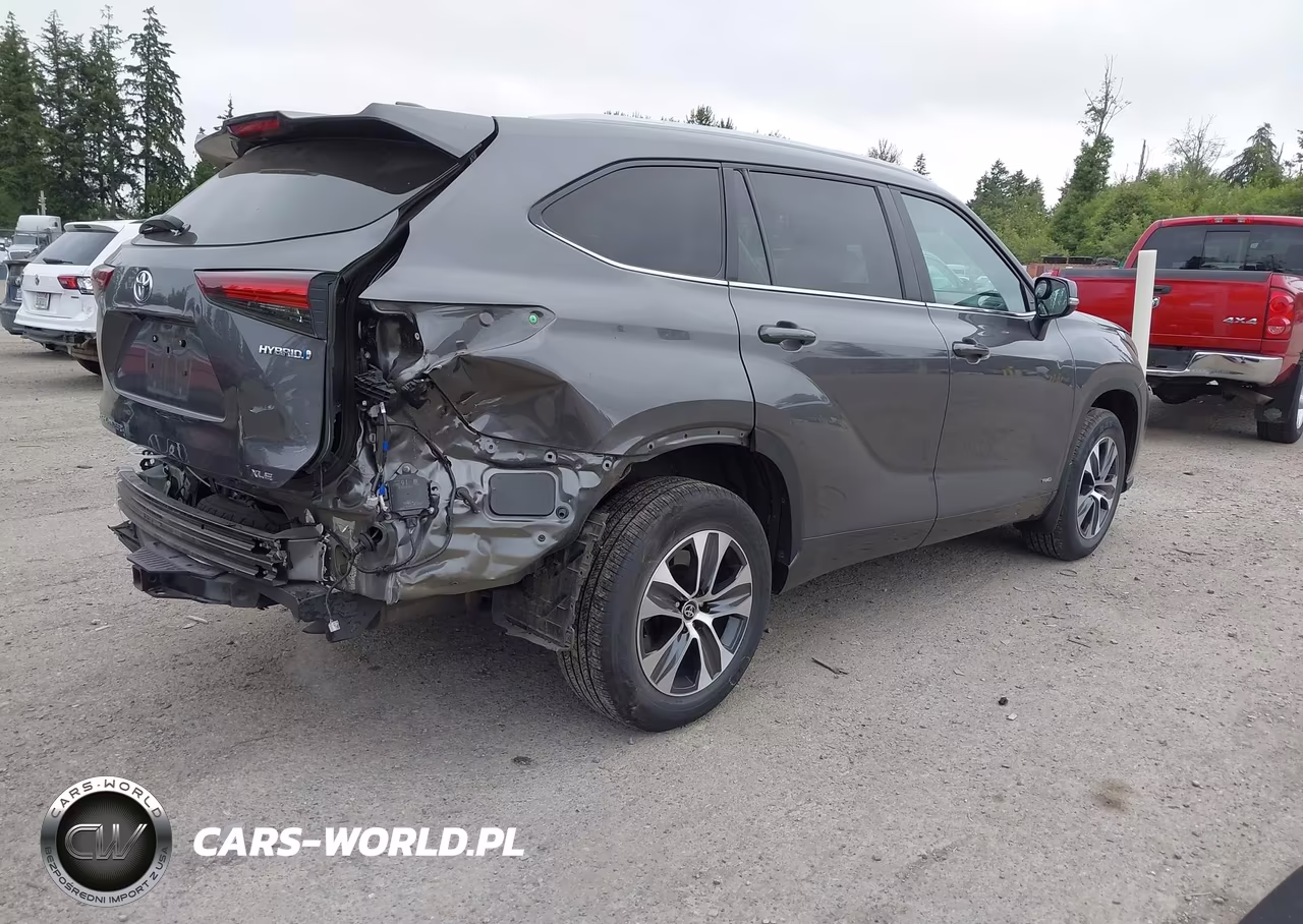 2024 Toyota Highlander Hybrid Xle VIN:5TDKBRCH1RS626112 - 4