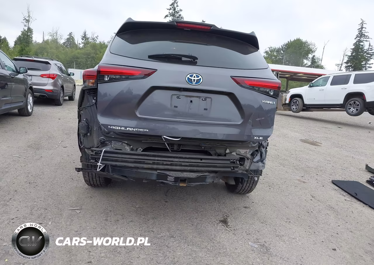 2024 Toyota Highlander Hybrid Xle VIN:5TDKBRCH1RS626112 - 6