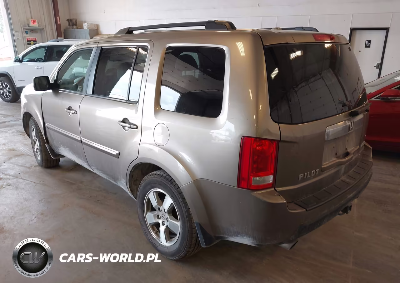 2010 Honda Pilot Ex-L VIN:5FNYF4H57AB039602 - 3
