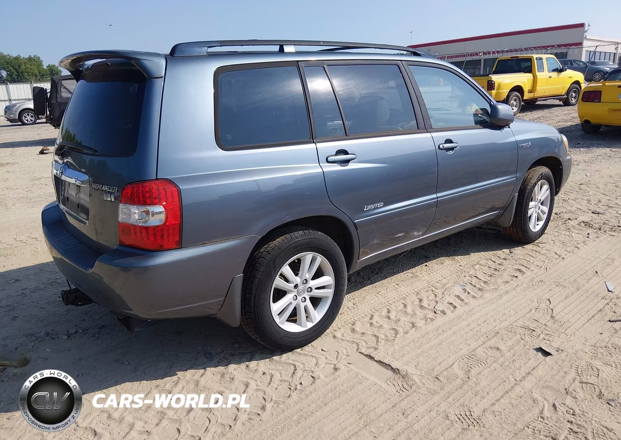2007 Toyota Highlander Hybrid Limited V6 VIN:JTEEW21A170049950 - 4
