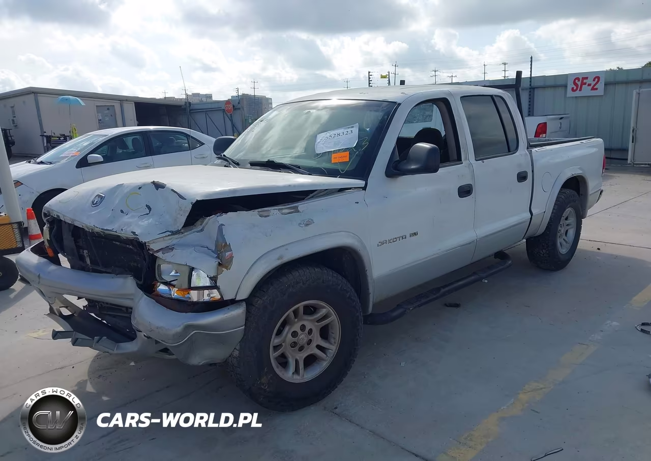 2002 Dodge Dakota Slt VIN:1B7HL48N42S612713 - 2