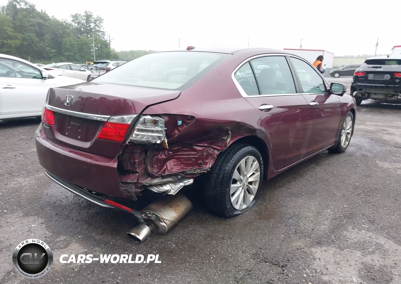 2014 Honda Accord Ex-L VIN:1HGCR2F86EA068706 - 4