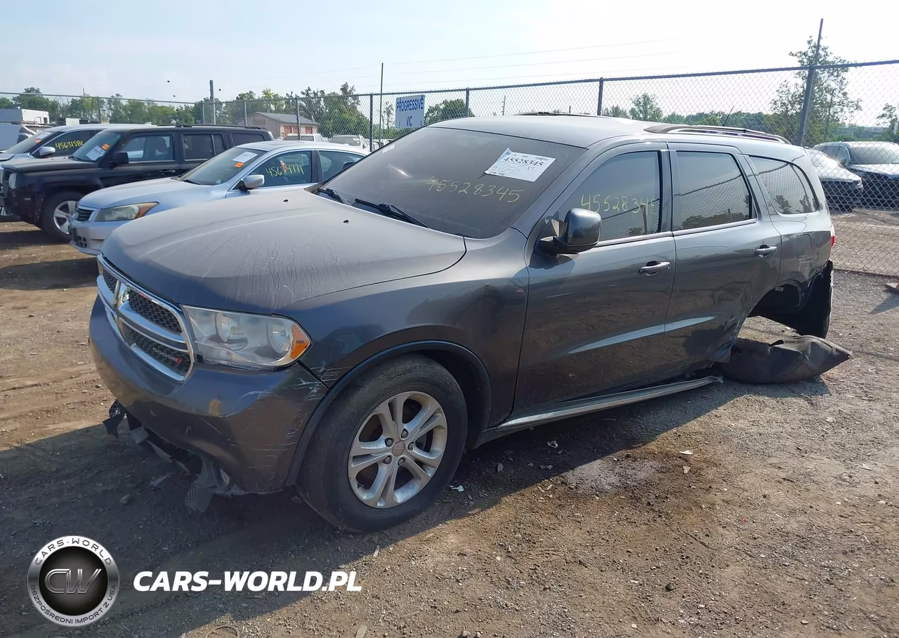 2013 Dodge Durango Sxt VIN:1C4RDJAG6DC699555 - 2
