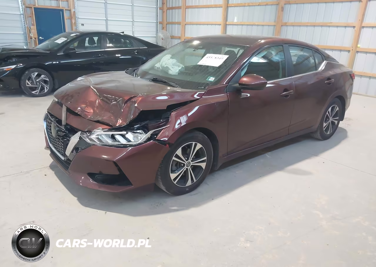 2022 Nissan Sentra Sv Xtronic Cvt VIN:3N1AB8CV5NY233487 - 2