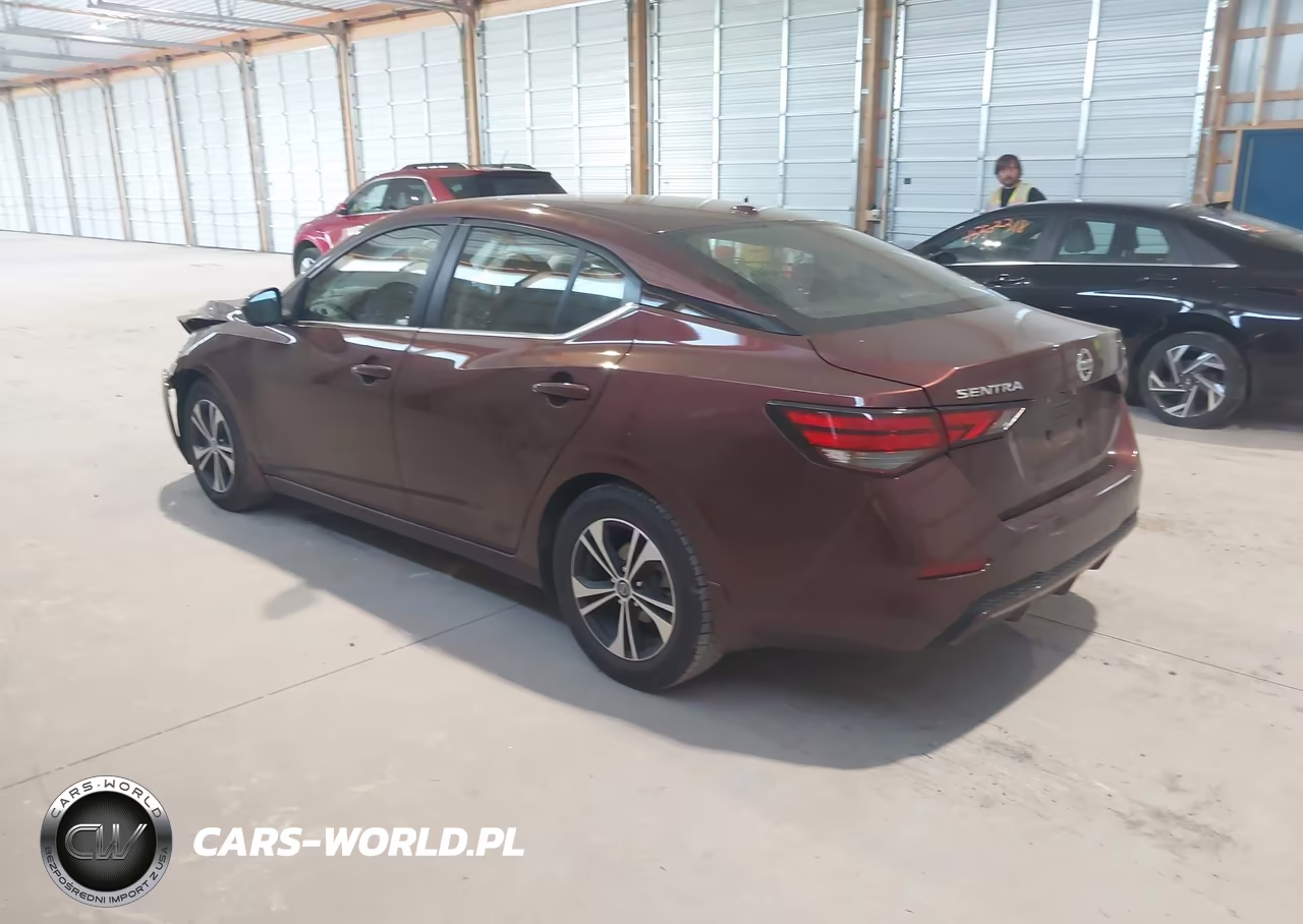 2022 Nissan Sentra Sv Xtronic Cvt VIN:3N1AB8CV5NY233487 - 3