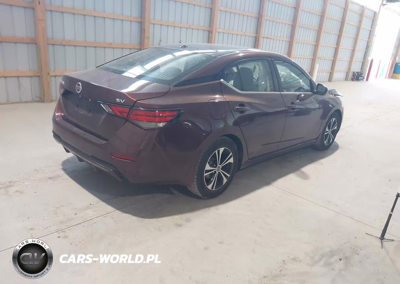 2022 Nissan Sentra Sv Xtronic Cvt VIN:3N1AB8CV5NY233487 - 4