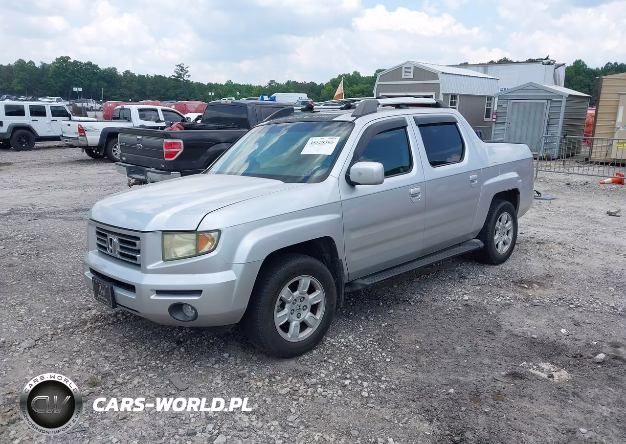2007 Honda Ridgeline Rtl VIN:2HJYK16547H521584 - 2