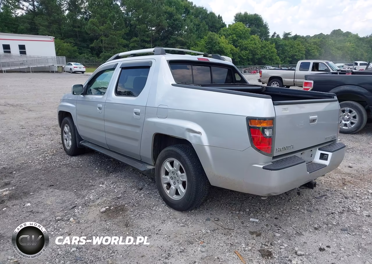 2007 Honda Ridgeline Rtl VIN:2HJYK16547H521584 - 3