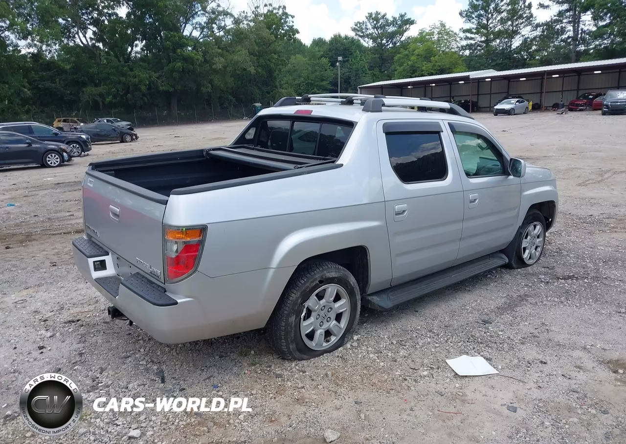 2007 Honda Ridgeline Rtl VIN:2HJYK16547H521584 - 4