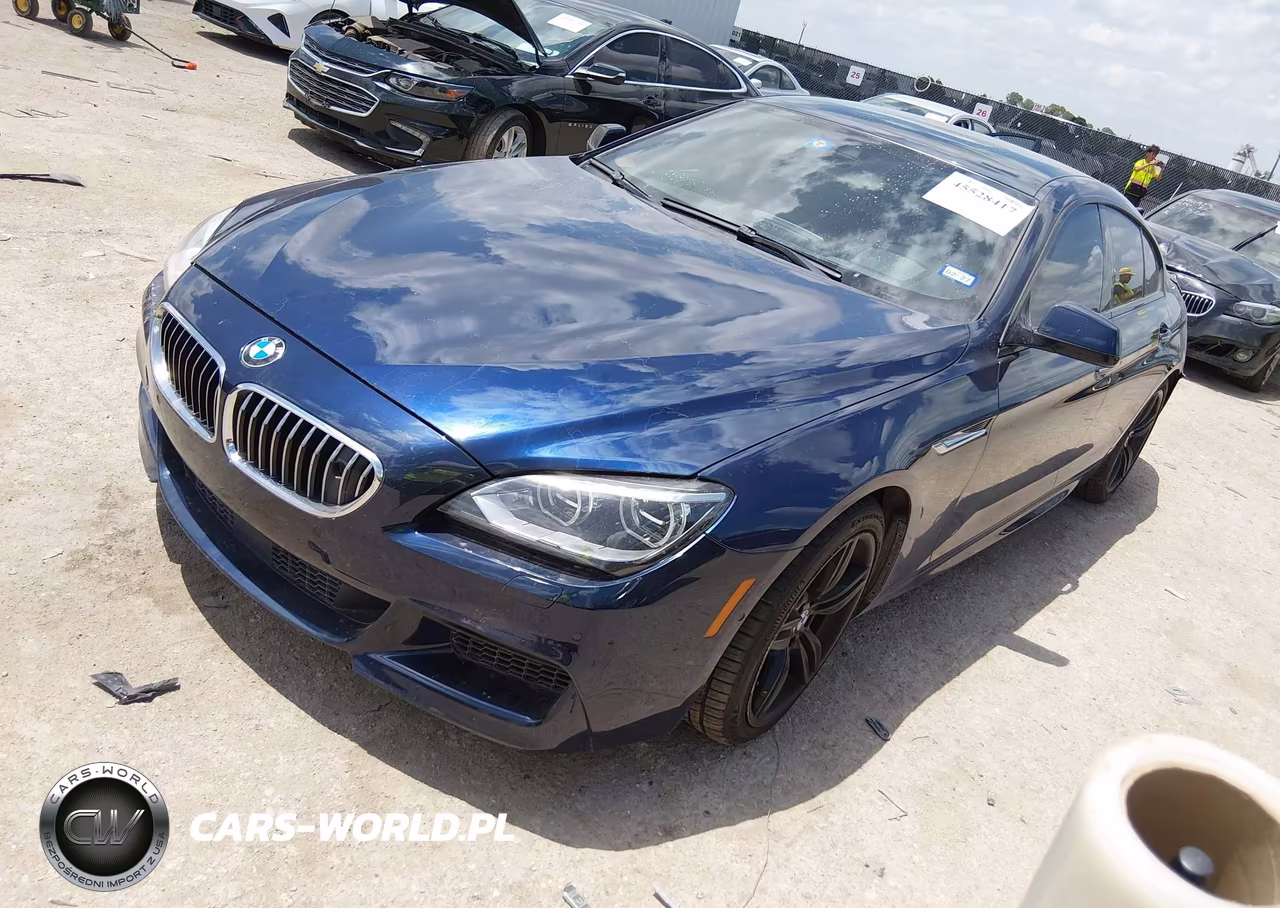 2015 BMW 650I Gran Coupe VIN:WBA6B2C56FGB99028 - 2