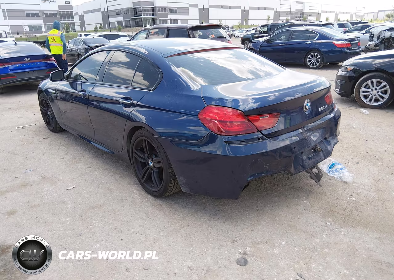2015 BMW 650I Gran Coupe VIN:WBA6B2C56FGB99028 - 3
