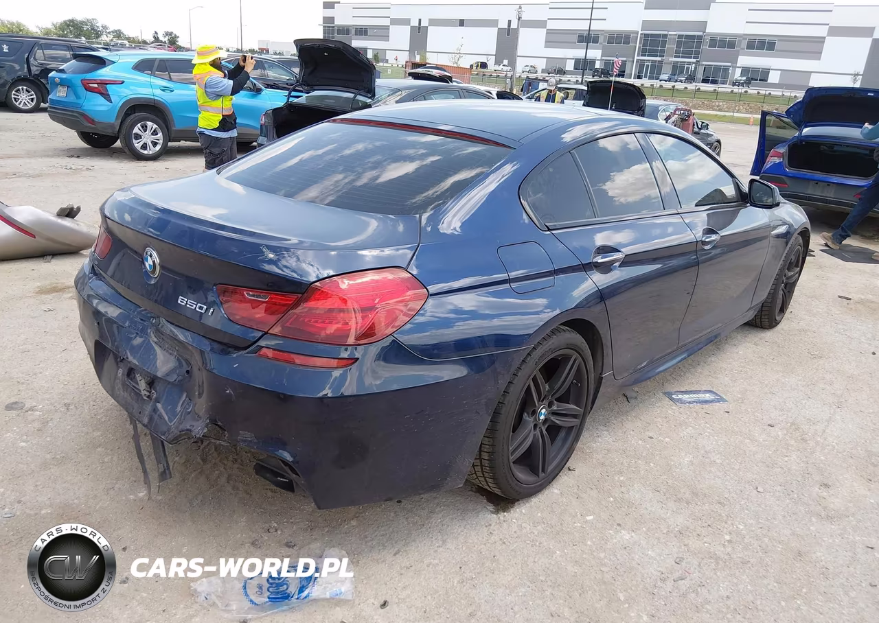 2015 BMW 650I Gran Coupe VIN:WBA6B2C56FGB99028 - 4