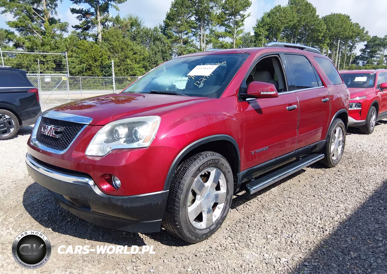 2008 GMC Acadia Slt-2 VIN:1GKER33708J132711 - 2