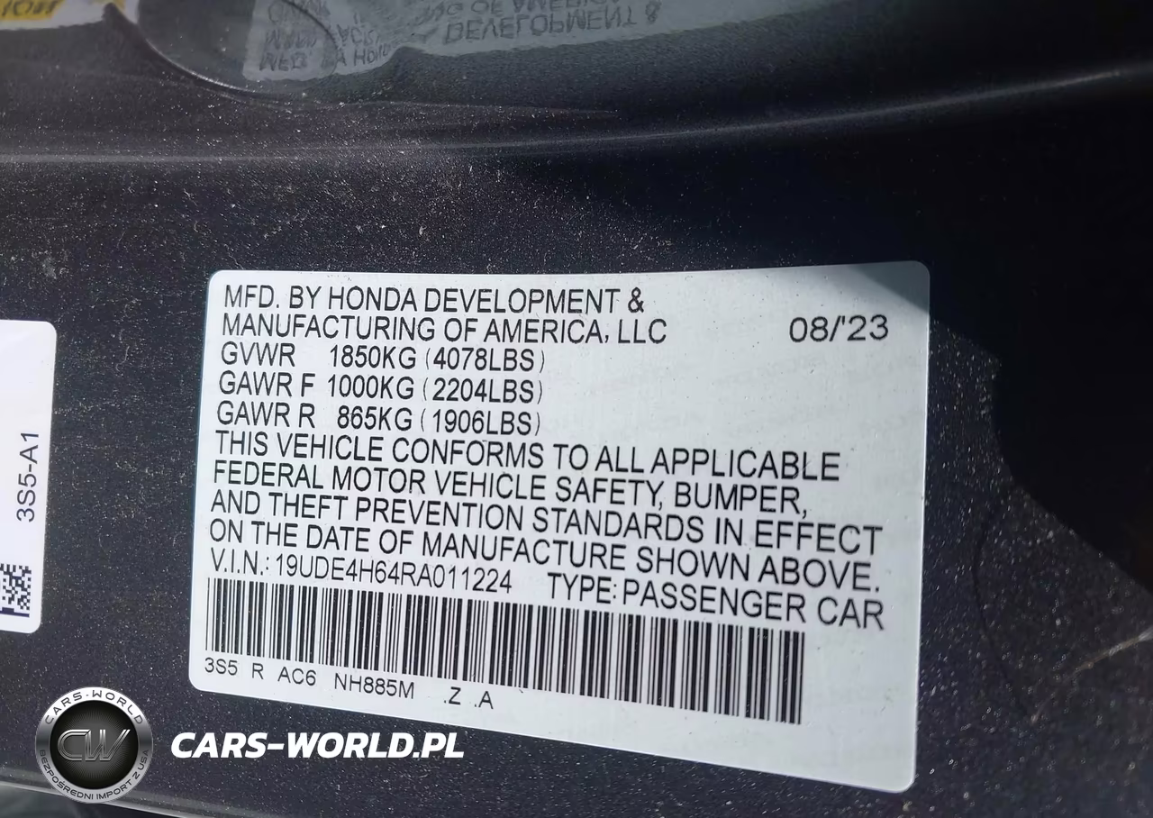 2024 Acura Integra A-Spec Technology VIN:19UDE4H64RA011224 - 9