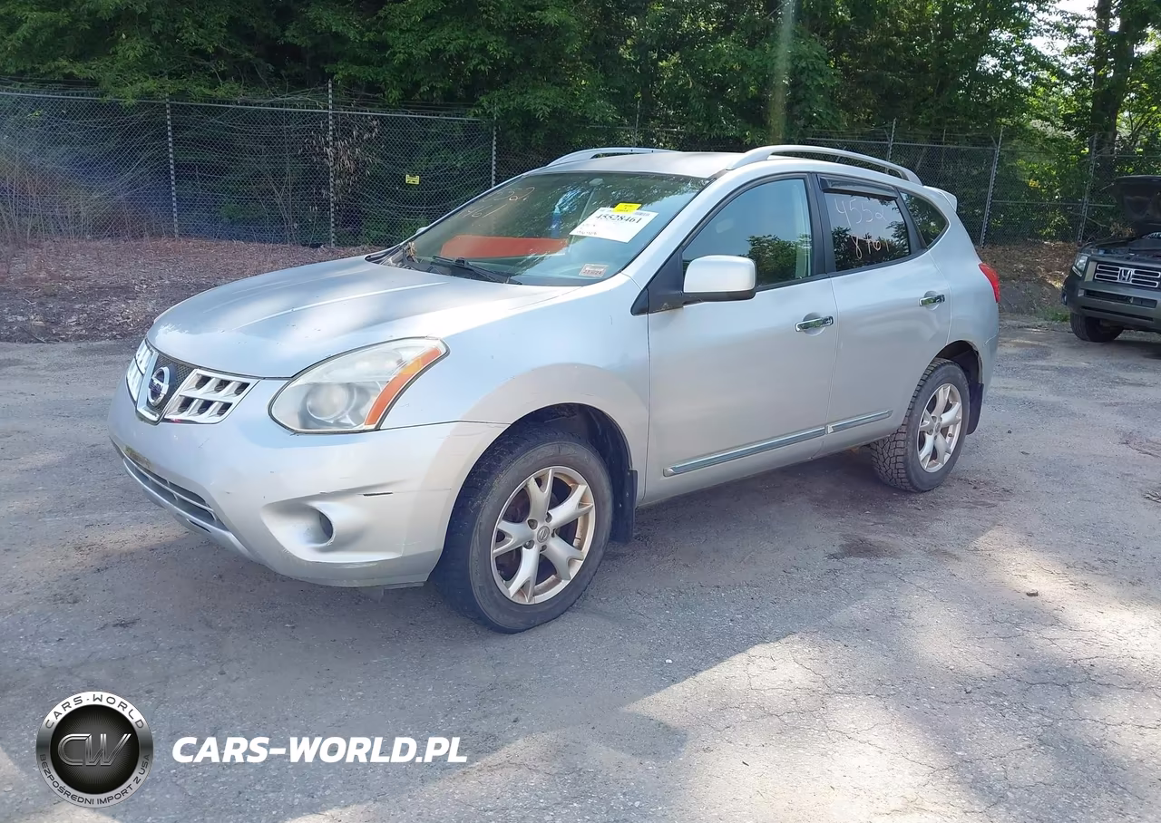 2011 Nissan Rogue Sv VIN:JN8AS5MV3BW672592 - 2