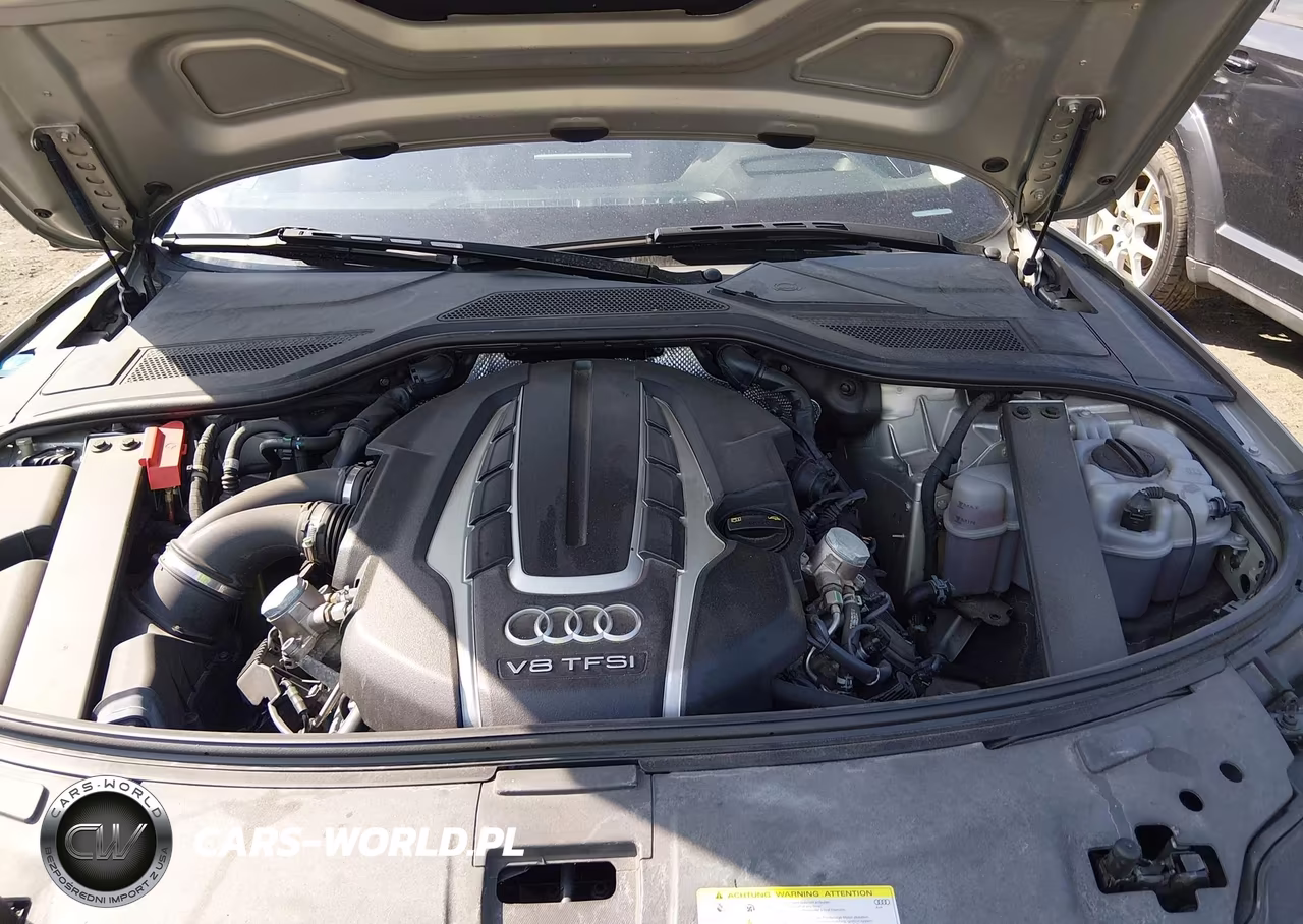 2015 Audi A8 L 4.0T VIN:WAU32AFDXFN035595 - 10