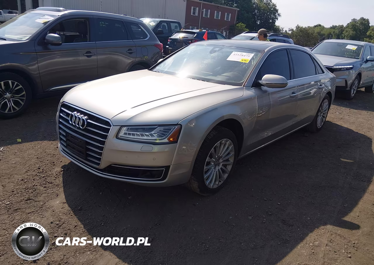 2015 Audi A8 L 4.0T VIN:WAU32AFDXFN035595 - 2