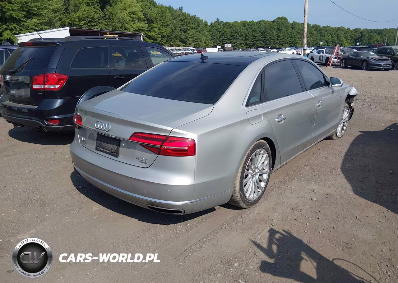 2015 Audi A8 L 4.0T VIN:WAU32AFDXFN035595 - 4