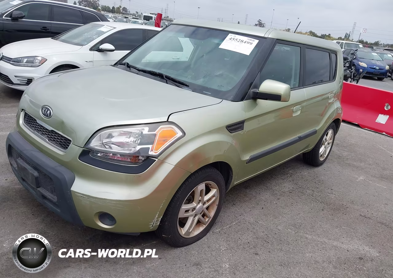 2010 Kia Soul + VIN:KNDJT2A21A7087231 - 2