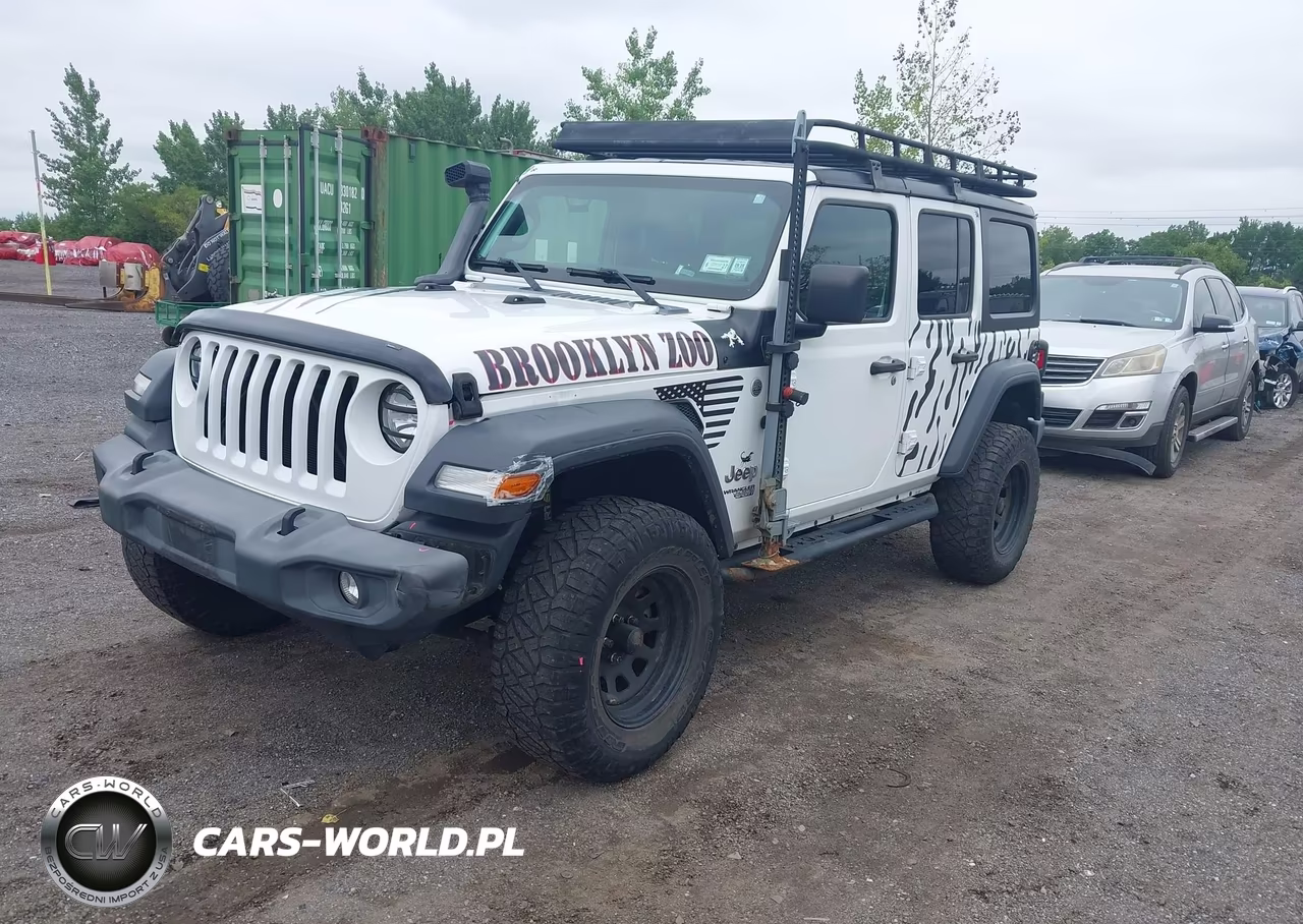 2018 Jeep Wrangler Unlimited Sport S 4X4 VIN:1C4HJXDG0JW284390 - 2