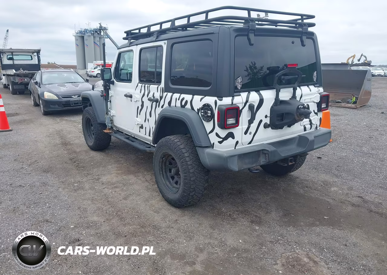 2018 Jeep Wrangler Unlimited Sport S 4X4 VIN:1C4HJXDG0JW284390 - 3