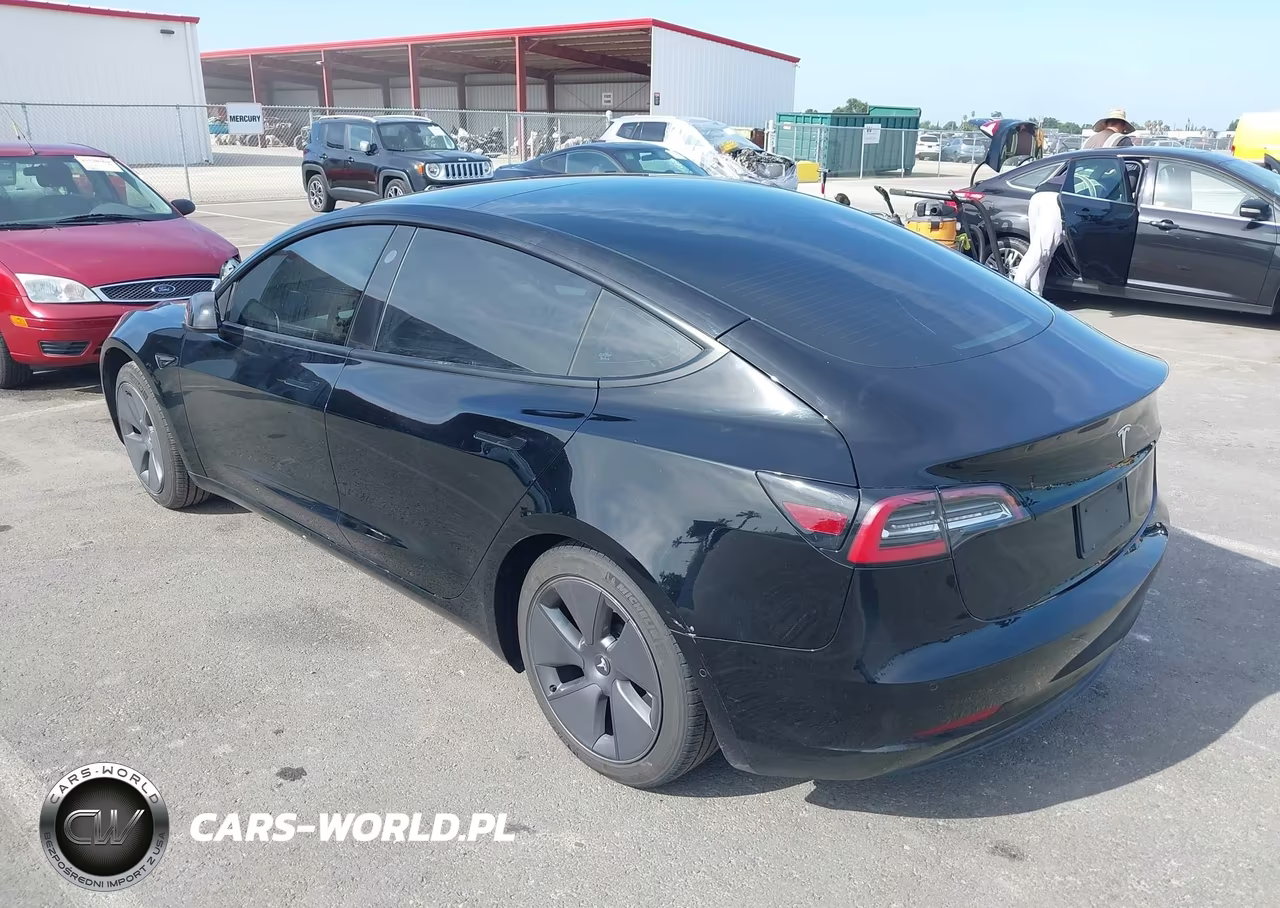 2022 Tesla Model 3 Rear-Wheel Drive VIN:5YJ3E1EA1NF360182 - 3