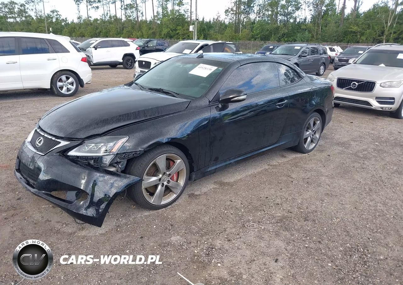 2010 Lexus Is 350C VIN:JTHFE2C26A2504836 - 2